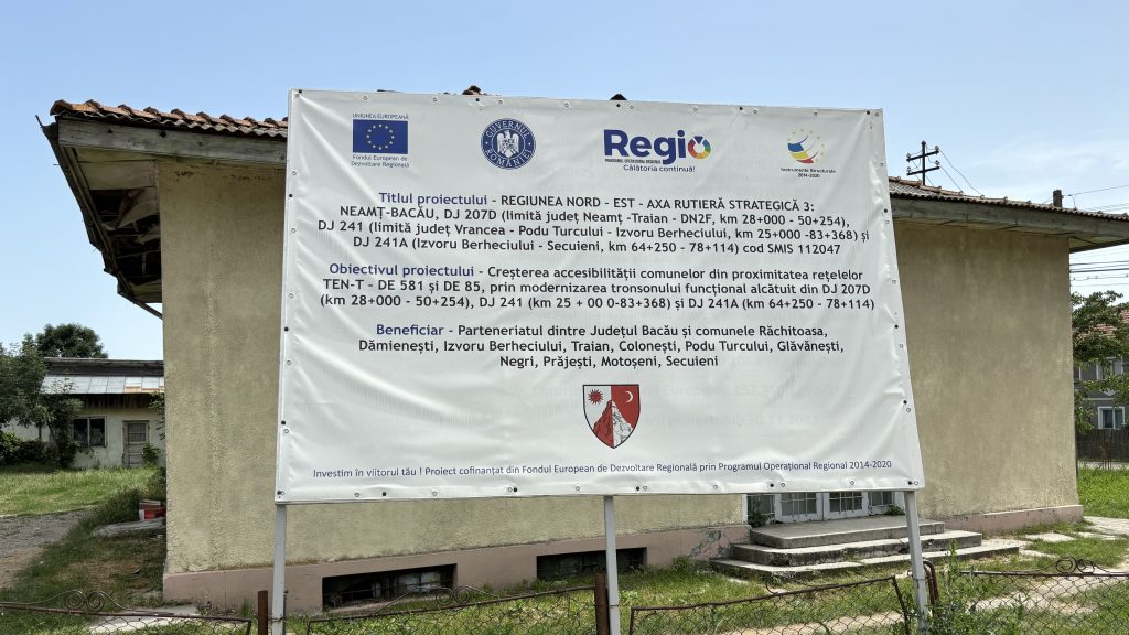 bacau, asfalt, fonduri europene